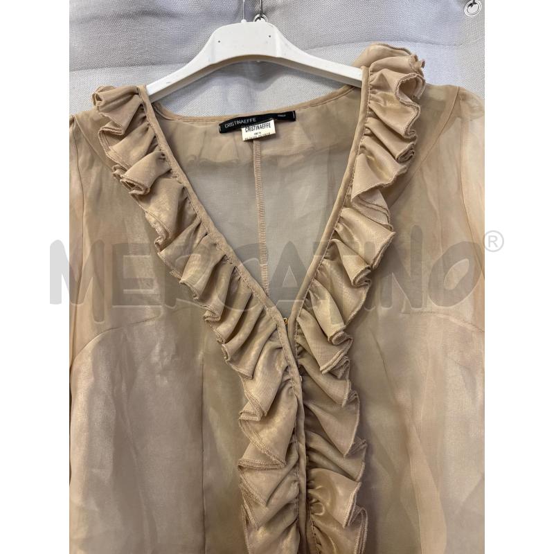 CAMICIA DONNA CRISTINAEFFE CREMA GALETTA | Mercatino dell'Usato Vinci - fraz. sovigliana 2