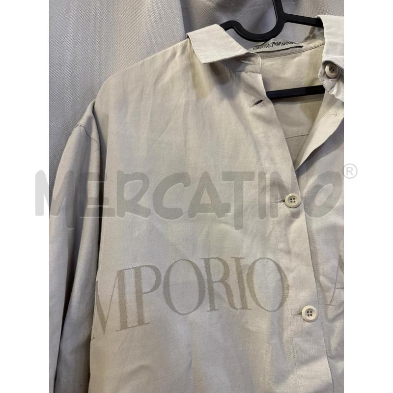 CAMICIA DONNA EMPORIO ARMANI GRIGIA 1/2 M TG.42 | Mercatino dell'Usato Vinci - fraz. sovigliana 2