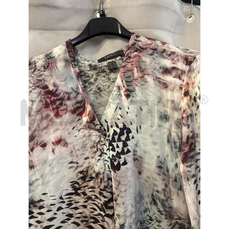 CAMICIA DONNA ESPRIT FANTASIA GRIGIA TG.38 | Mercatino dell'Usato Vinci - fraz. sovigliana 2