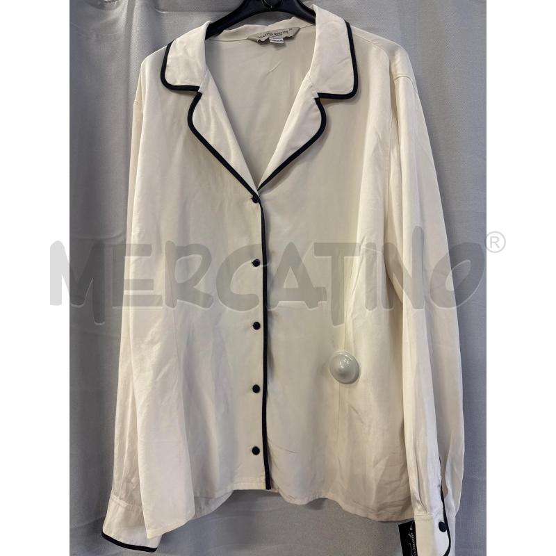 CAMICIA DONNA MARINA RINALDI CREMA 100% SETA TG.29 | Mercatino dell'Usato Vinci - fraz. sovigliana 1