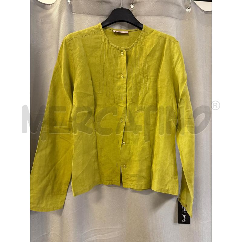 CAMICIA DONNA MAX & CO LINO VERDE TG40 | Mercatino dell'Usato Vinci - fraz. sovigliana 1