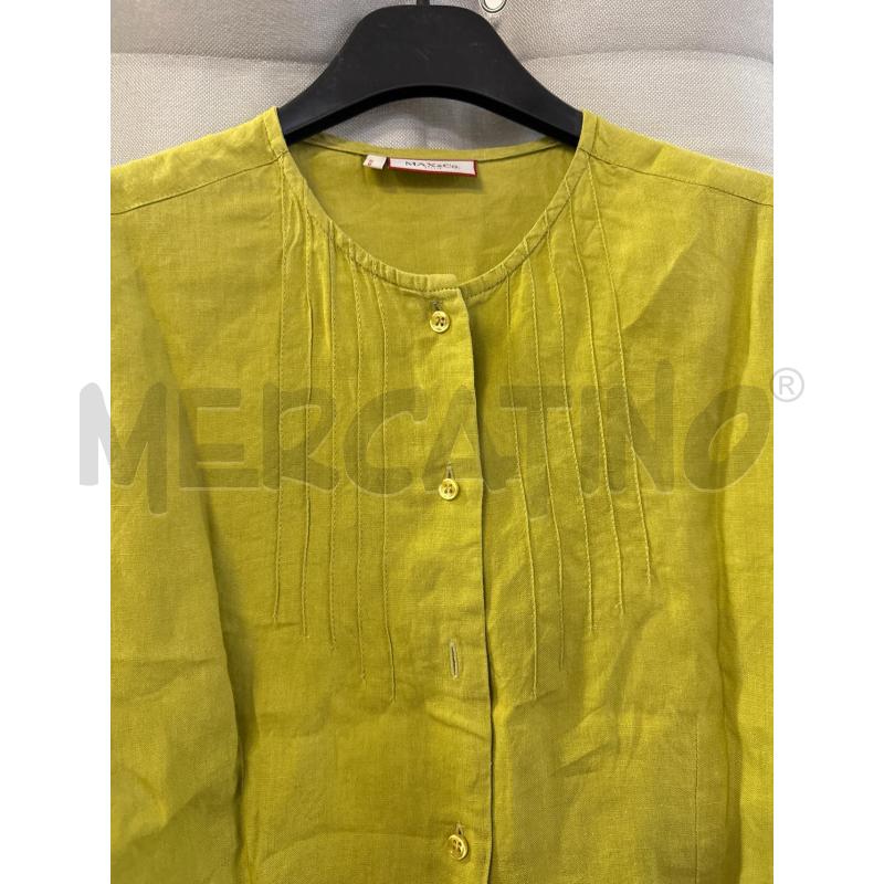 CAMICIA DONNA MAX & CO LINO VERDE TG40 | Mercatino dell'Usato Vinci - fraz. sovigliana 2