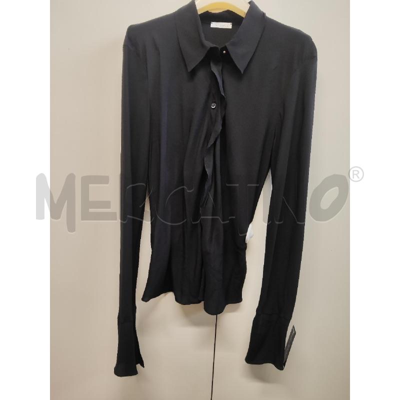 CAMICIA DONNA PATRIZIA PEPE NERA VOULANT TG.46 | Mercatino dell'Usato Vinci - fraz. sovigliana 1