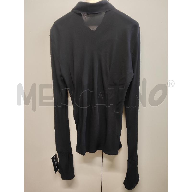 CAMICIA DONNA PATRIZIA PEPE NERA VOULANT TG.46 | Mercatino dell'Usato Vinci - fraz. sovigliana 3
