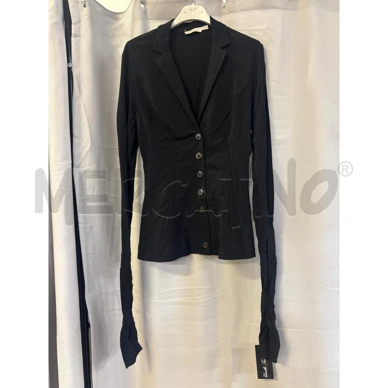CAMICIA DONNA PINKO TG.44 NERA PIEGHE  | Mercatino dell'Usato Vinci - fraz. sovigliana 1