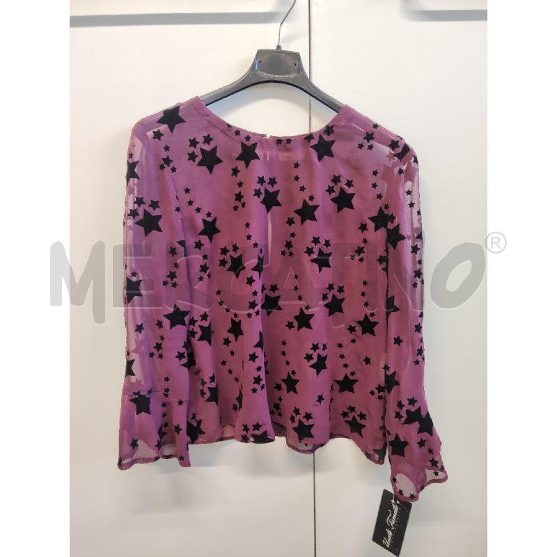 CAMICIA DONNA PINKO VINACCIA STELLE NERE TG.44 | Mercatino dell'Usato Vinci - fraz. sovigliana 1