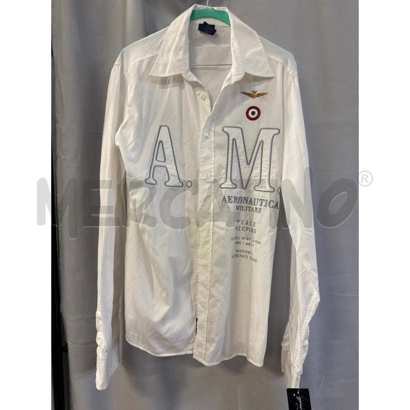 CAMICIA UOMO AEREONAUTICA MILITARE BIANCA TG.XXL | Mercatino dell'Usato Vinci - fraz. sovigliana 1
