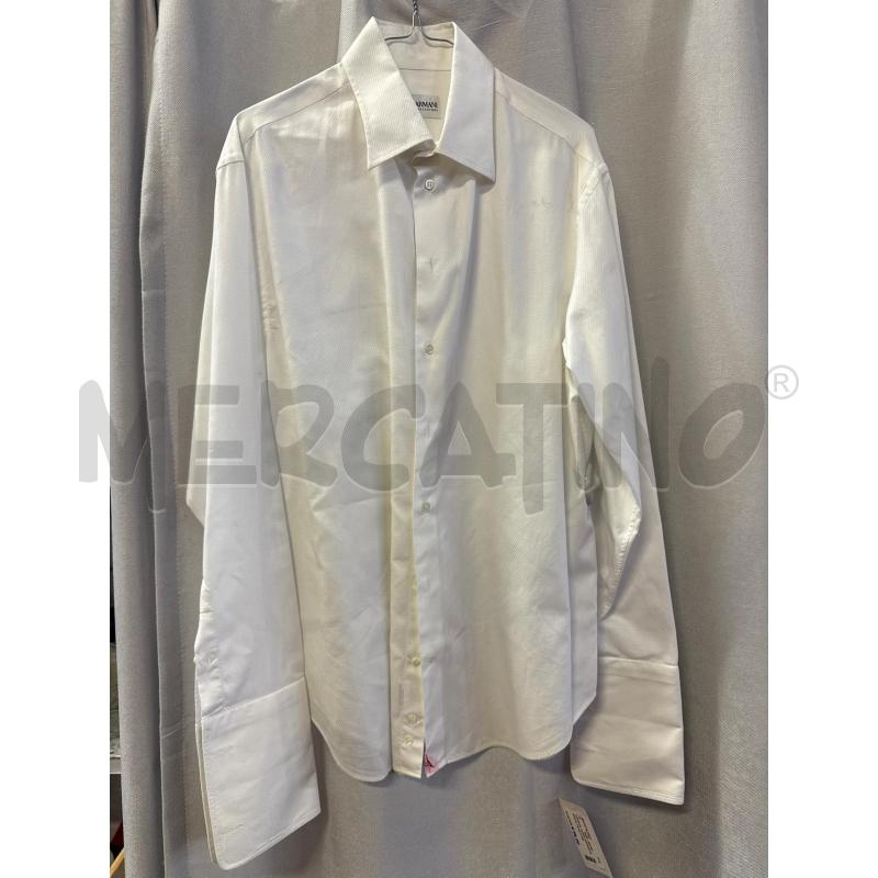 CAMICIA UOMO ARMANI BIANCA TG.42 X GEMELLI | Mercatino dell'Usato Vinci - fraz. sovigliana 1