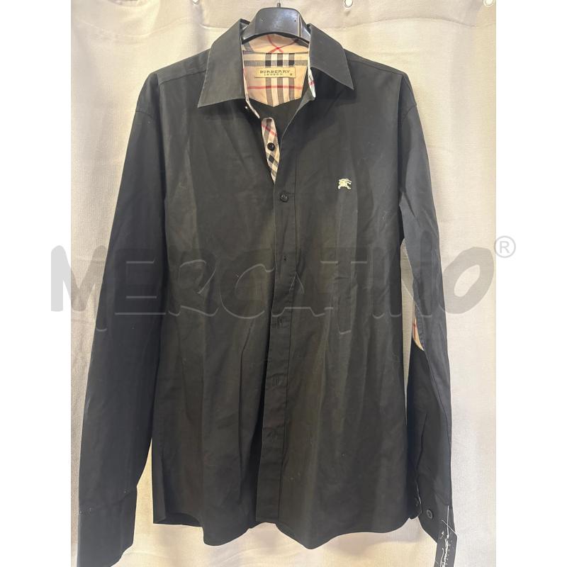 CAMICIA UOMO BURBERRY NERA TG.M | Mercatino dell'Usato Vinci - fraz. sovigliana 1