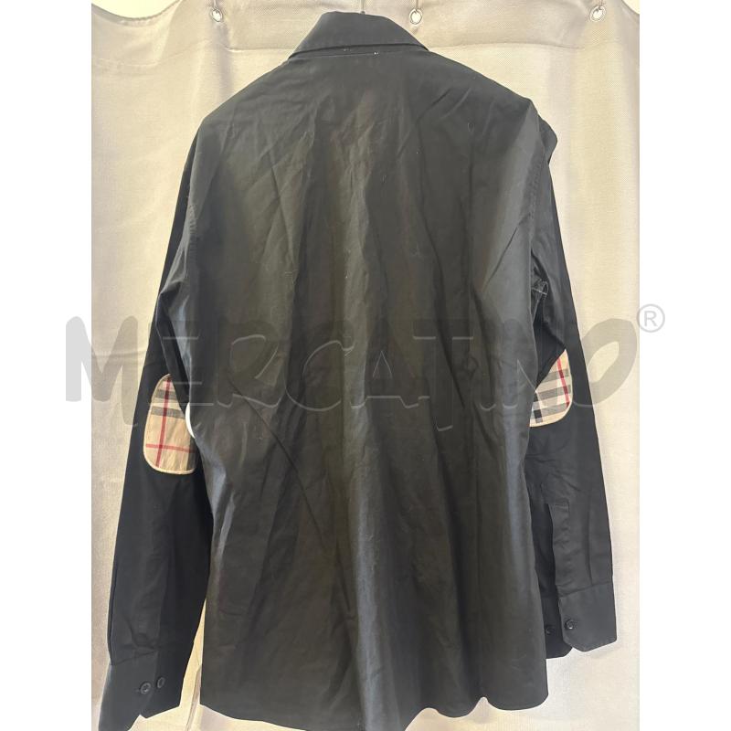 CAMICIA UOMO BURBERRY NERA TG.M | Mercatino dell'Usato Vinci - fraz. sovigliana 3