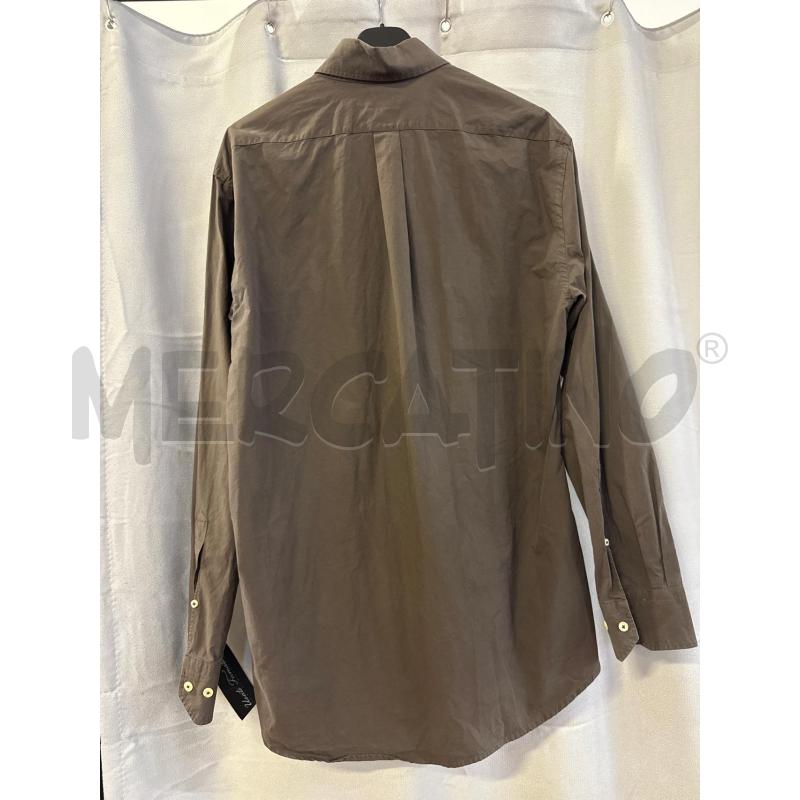 CAMICIA UOMO COTTON BELT MARRONE TG.L | Mercatino dell'Usato Vinci - fraz. sovigliana 2