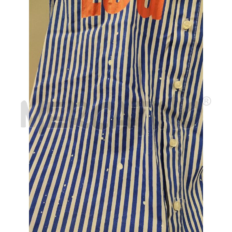 CAMICIA UOMO EN AVANCEBIANCA RIGHE BLU TG.M | Mercatino dell'Usato Vinci - fraz. sovigliana 2