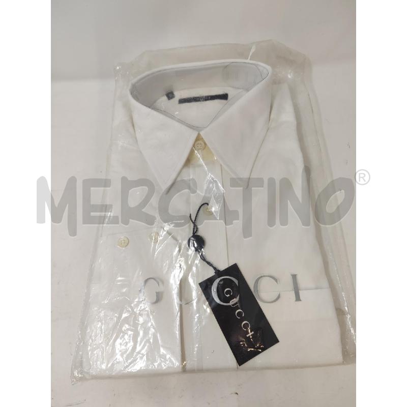 CAMICIA UOMO GUCCI BIANCA TG.41 NUOVA | Mercatino dell'Usato Vinci - fraz. sovigliana 1