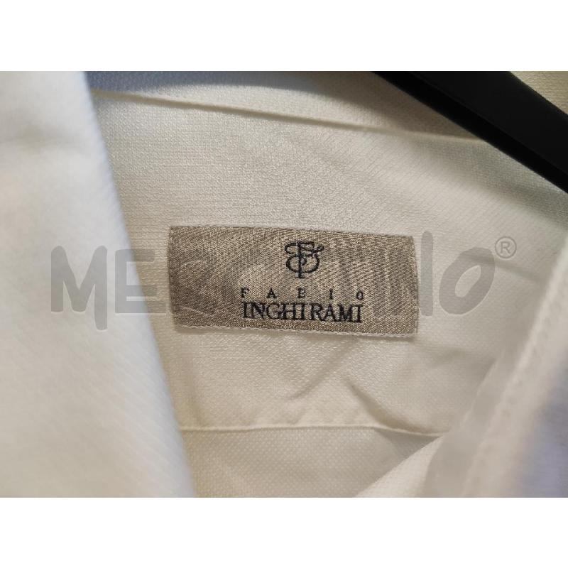 CAMICIA UOMO INGHIRAMI BIANCA TG.43 | Mercatino dell'Usato Vinci - fraz. sovigliana 2