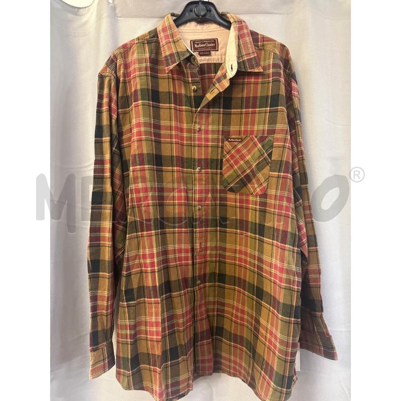 CAMICIA UOMO MARLBORO MARRONE QUADRI | Mercatino dell'Usato Vinci - fraz. sovigliana 1