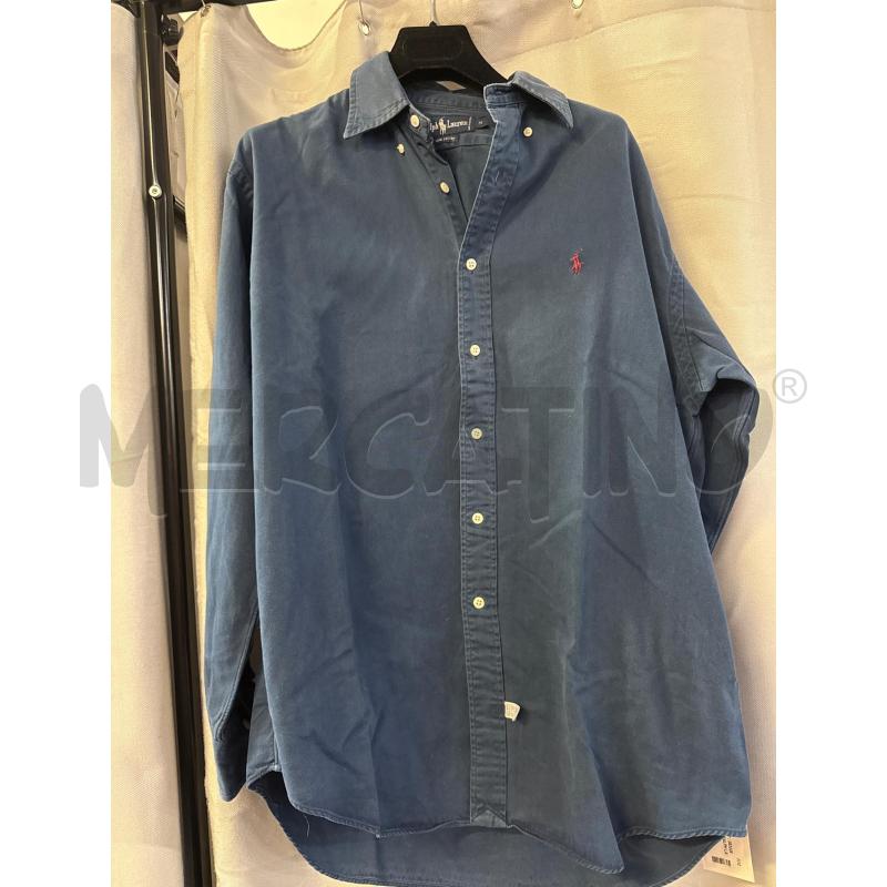 CAMICIA UOMO RALPH LAUREN BLU TG.M | Mercatino dell'Usato Vinci - fraz. sovigliana 1