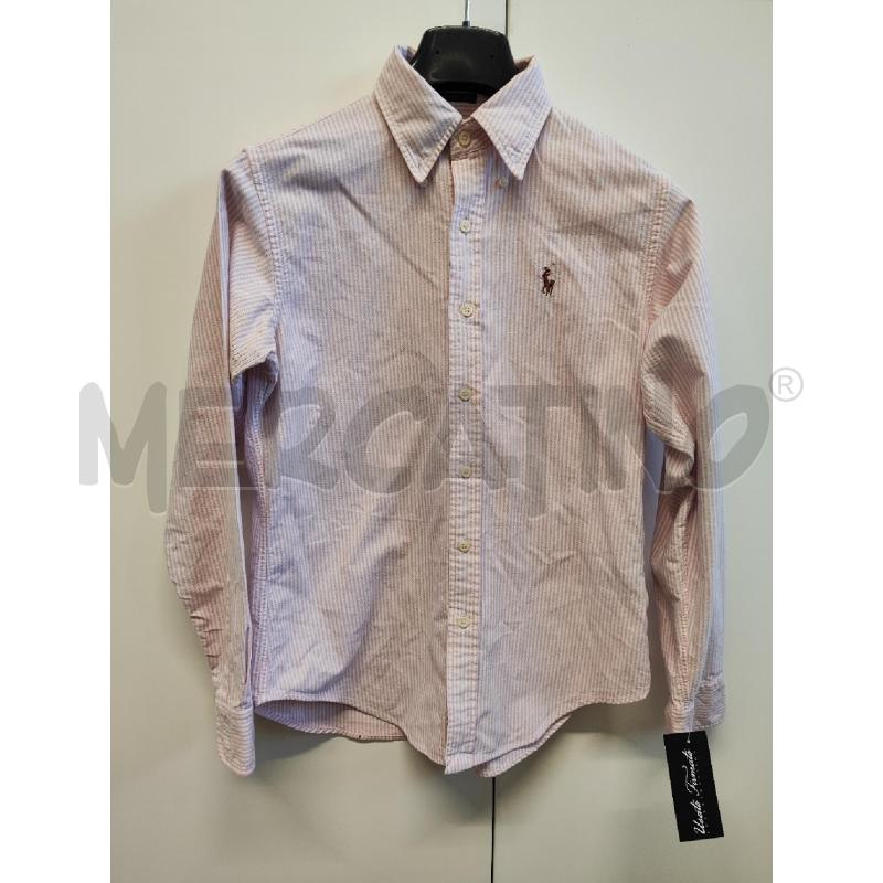 CAMICIA UOMO RALPH LAUREN RIGHE ROSA TG.M | Mercatino dell'Usato Vinci - fraz. sovigliana 1
