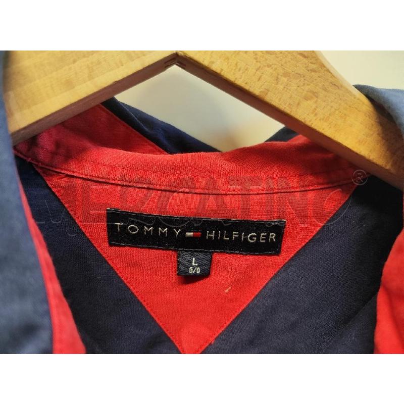 CAMICIA UOMO TOMMY HILFIGER BLU TG.L 1/2 M | Mercatino dell'Usato Vinci - fraz. sovigliana 2