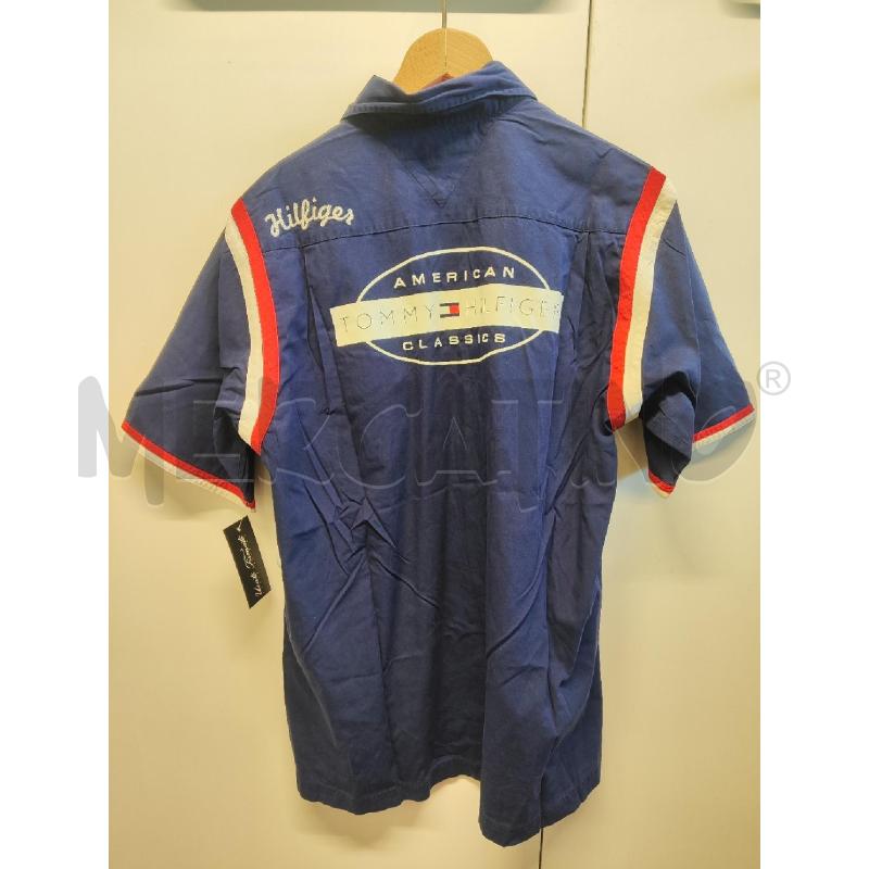 CAMICIA UOMO TOMMY HILFIGER BLU TG.L 1/2 M | Mercatino dell'Usato Vinci - fraz. sovigliana 3