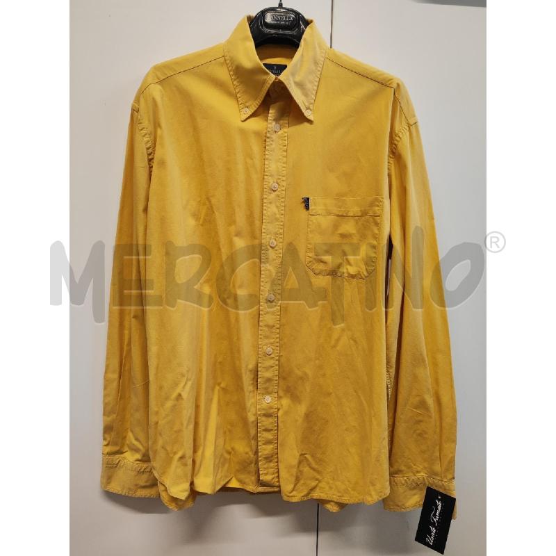 CAMICIA UOMO TRUSSARDI GIALLA TG.L | Mercatino dell'Usato Vinci - fraz. sovigliana 1