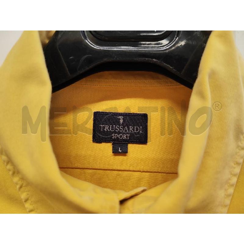 CAMICIA UOMO TRUSSARDI GIALLA TG.L | Mercatino dell'Usato Vinci - fraz. sovigliana 3