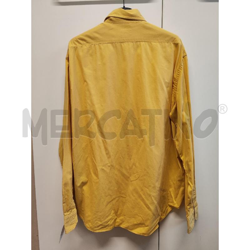 CAMICIA UOMO TRUSSARDI GIALLA TG.L | Mercatino dell'Usato Vinci - fraz. sovigliana 4