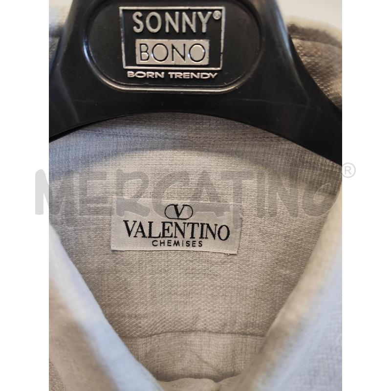 CAMICIA UOMO VALENTINO GRIGIA TG.42 | Mercatino dell'Usato Vinci - fraz. sovigliana 2