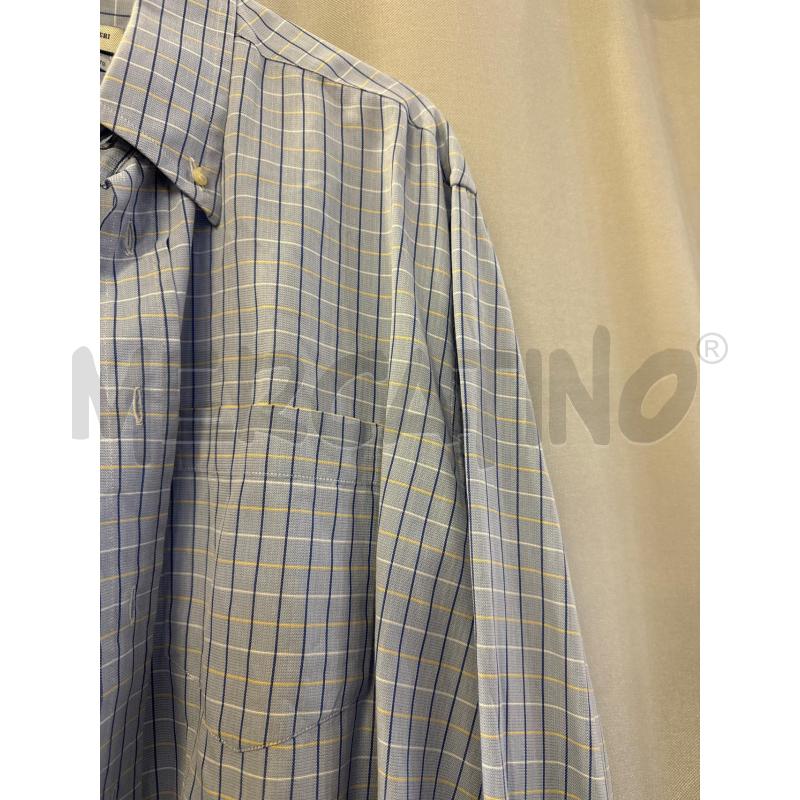 CAMICIA UOMO # LUCA D'ALTIERI AZZURRA QUADRI TG.42/43 | Mercatino dell'Usato Vinci - fraz. sovigliana 2