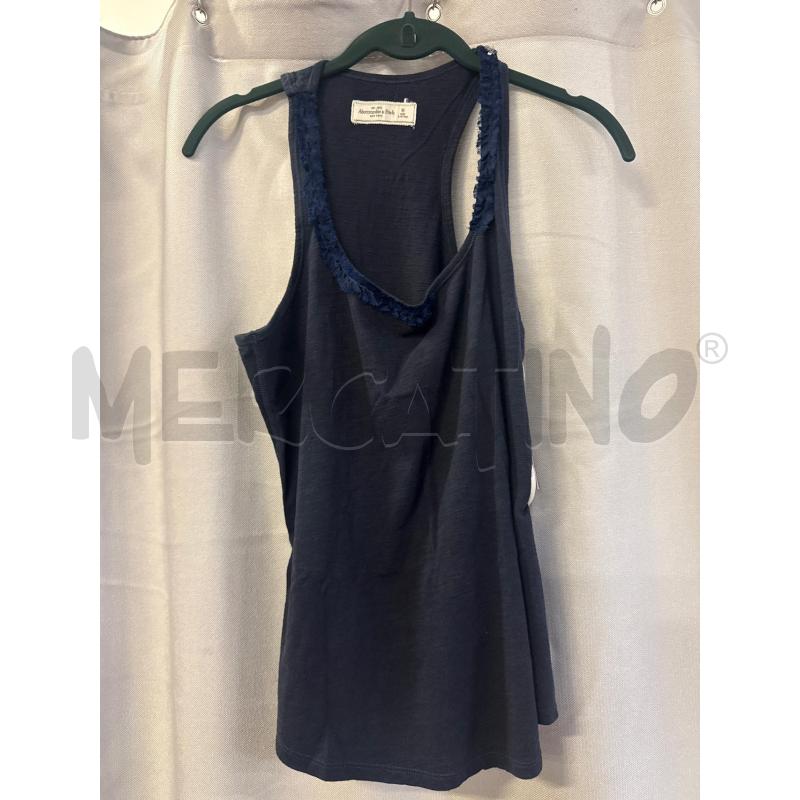 CANOTTA DONNA ABERCROMBIE BLU TG.M | Mercatino dell'Usato Vinci - fraz. sovigliana 1