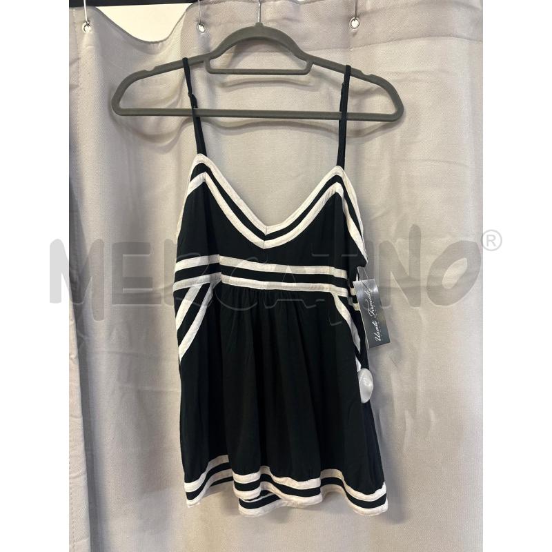 CANOTTA DONNA BLU BYBLOS BLU RIGHE BIANCHE TG.48 | Mercatino dell'Usato Vinci - fraz. sovigliana 1