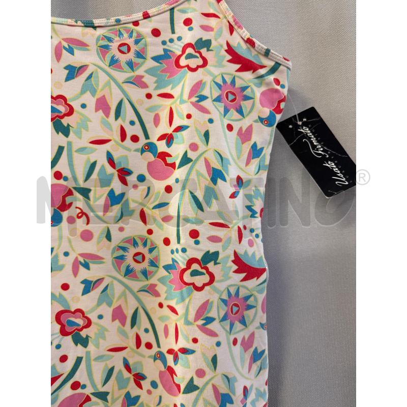 CANOTTA DONNA CALVIN KLEIN PANNA FIORI TG.M | Mercatino dell'Usato Vinci - fraz. sovigliana 2