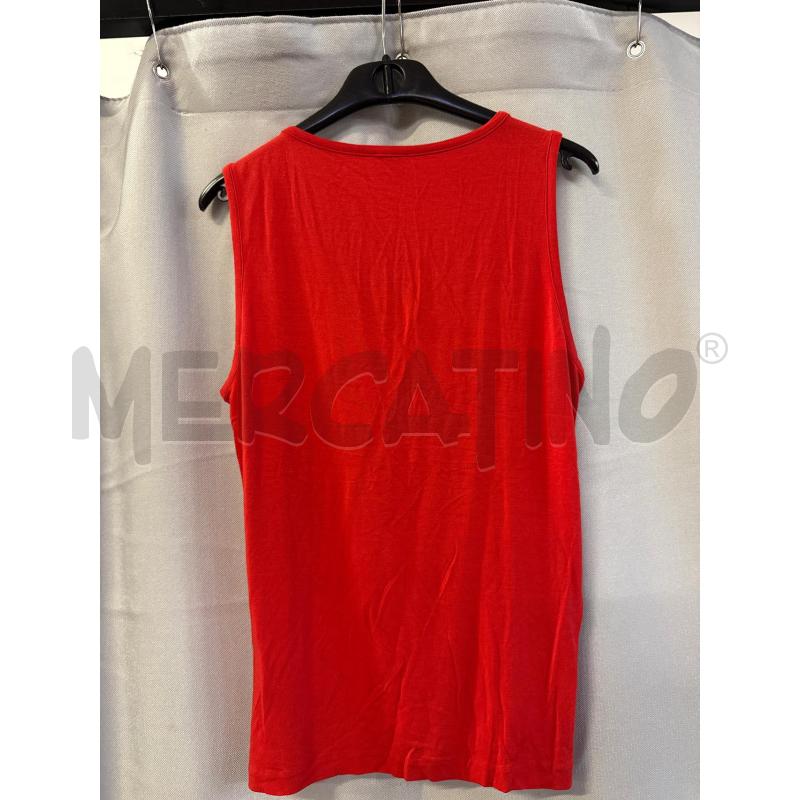 CANOTTA DONNA CALVIN KLEIN ROSSA TG.L | Mercatino dell'Usato Vinci - fraz. sovigliana 2