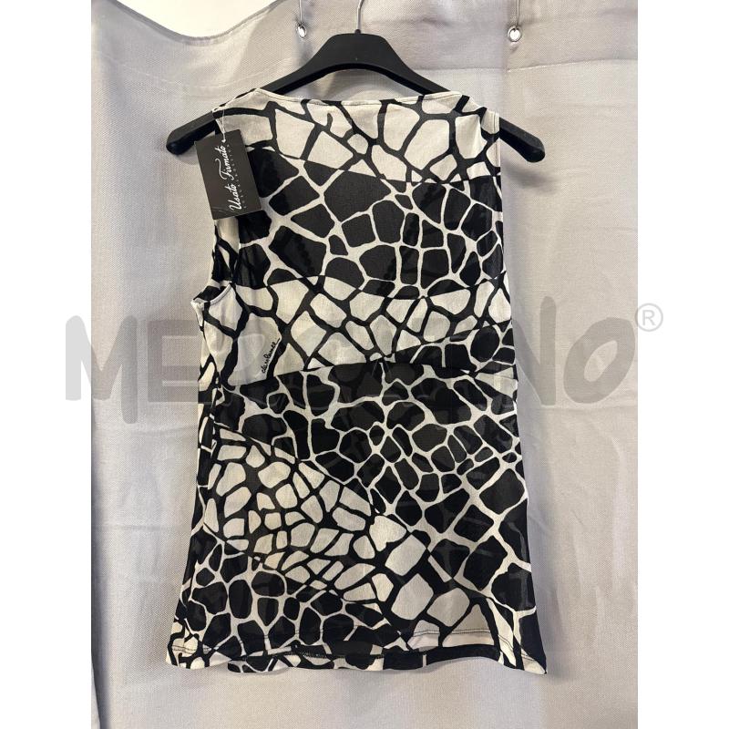 CANOTTA DONNA CLASS ROBERTO CAVALLI PANNA NERA TG.42 | Mercatino dell'Usato Vinci - fraz. sovigliana 2