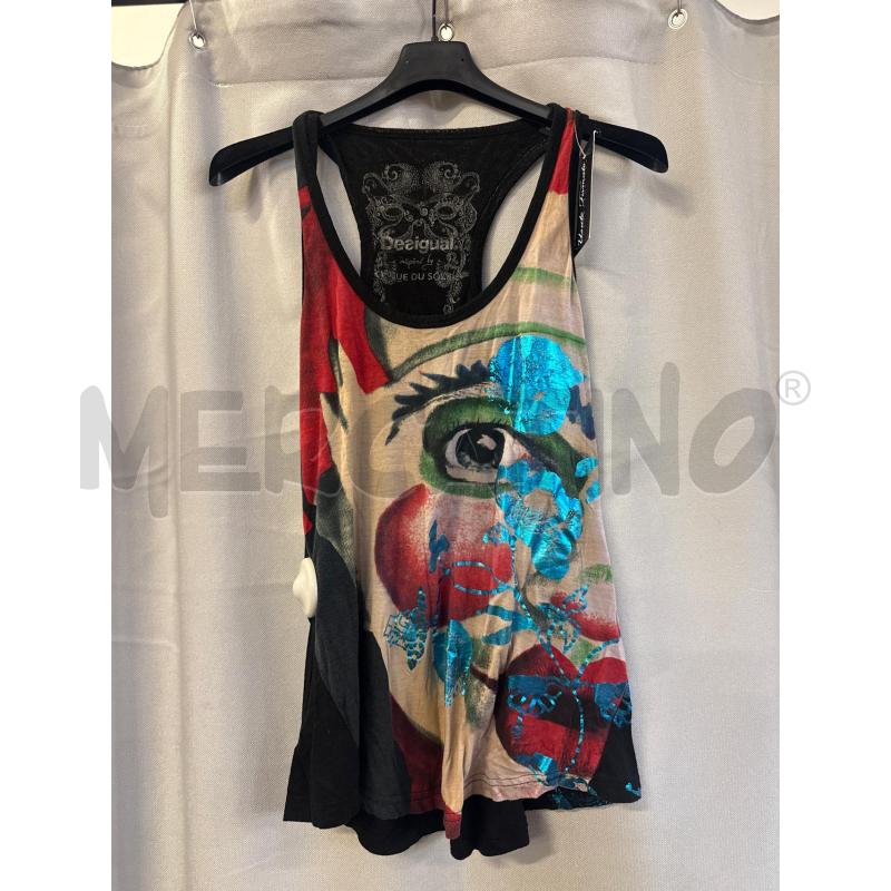 CANOTTA DONNA DESIGUAL TG.M OCCHIO | Mercatino dell'Usato Vinci - fraz. sovigliana 1