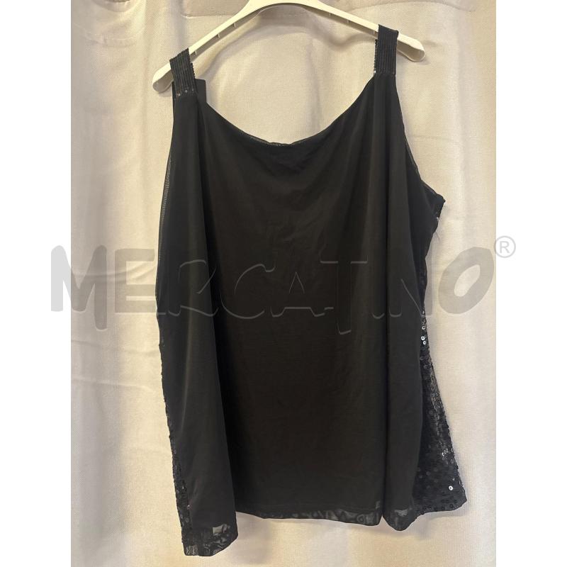 CANOTTA DONNA ELENA MIRO NERA PAILLETTES TG.47 | Mercatino dell'Usato Vinci - fraz. sovigliana 2