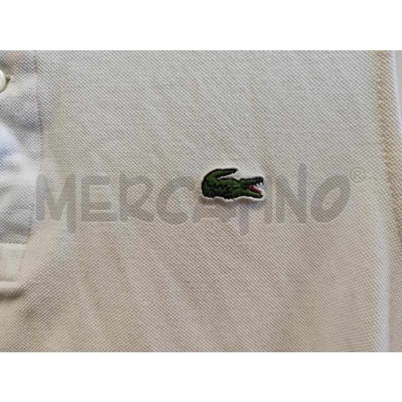 CANOTTA DONNA LACOSTE BIANCA TG.3 | Mercatino dell'Usato Vinci - fraz. sovigliana 2