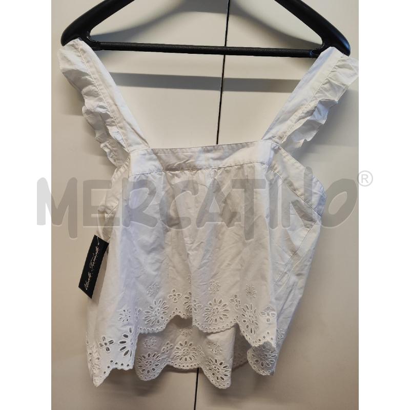 CANOTTA DONNA LEVIS BIANCA NUOVA TG.L | Mercatino dell'Usato Vinci - fraz. sovigliana 3