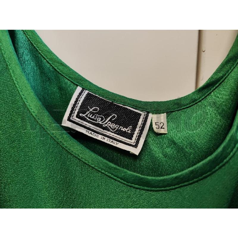 CANOTTA DONNA LUISA SPAGNOLI VERDE TG.52 | Mercatino dell'Usato Vinci - fraz. sovigliana 2