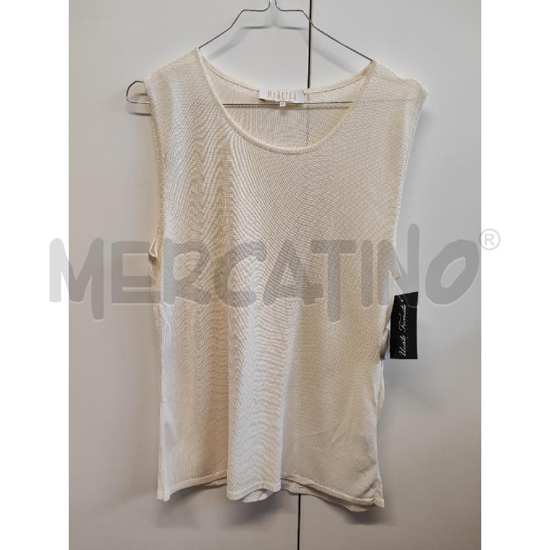 CANOTTA DONNA MARELLA PANNA TG.XL | Mercatino dell'Usato Vinci - fraz. sovigliana 1
