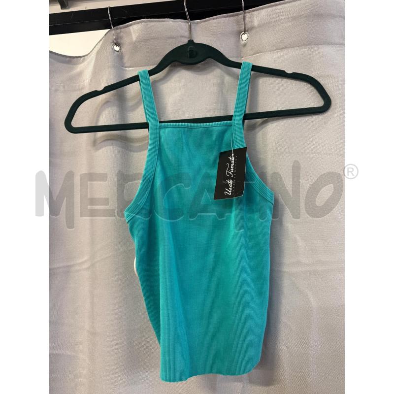 CANOTTA DONNA PATRIZIA PEPE VERDE TG.2 | Mercatino dell'Usato Vinci - fraz. sovigliana 1