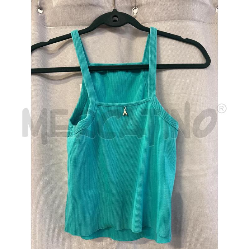 CANOTTA DONNA PATRIZIA PEPE VERDE TG.2 | Mercatino dell'Usato Vinci - fraz. sovigliana 2