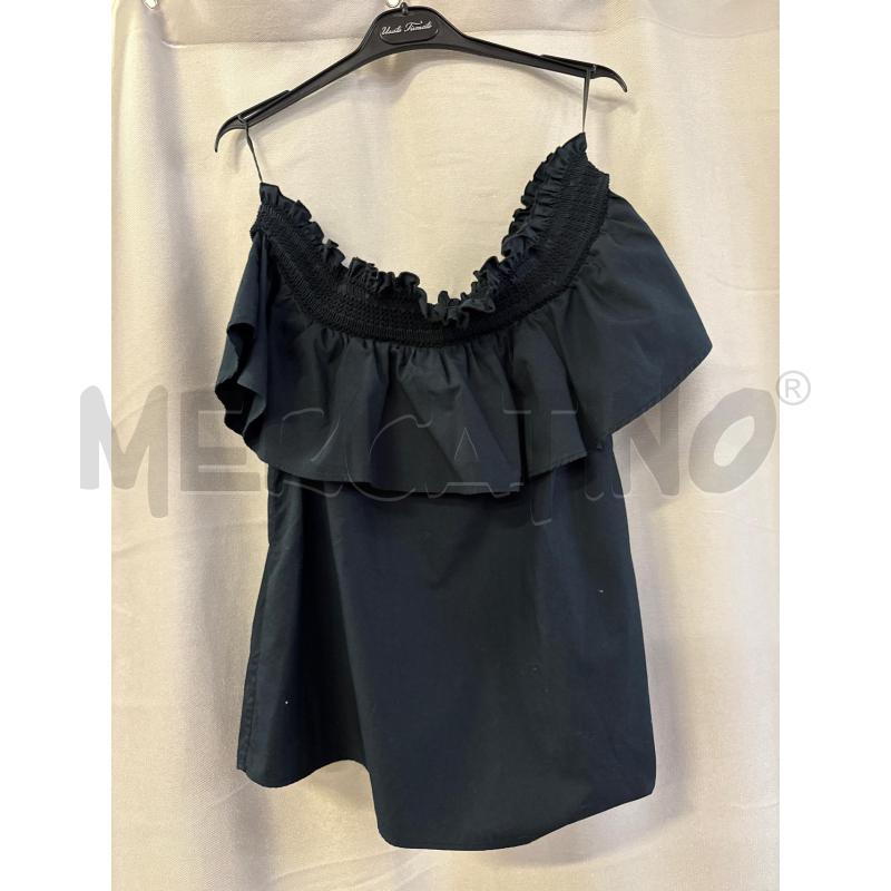 CANOTTA DONNA PINKO BLU SCOLLO CUCITURE E GALA TG.42 | Mercatino dell'Usato Vinci - fraz. sovigliana 1
