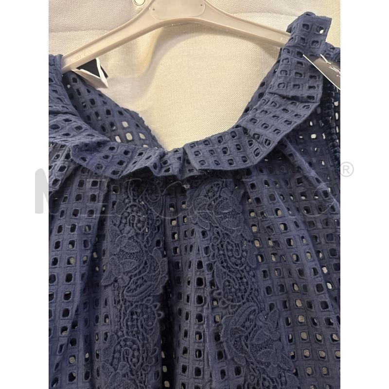 CANOTTA DONNA PINKO BLU TG.42 FORATA  | Mercatino dell'Usato Vinci - fraz. sovigliana 2