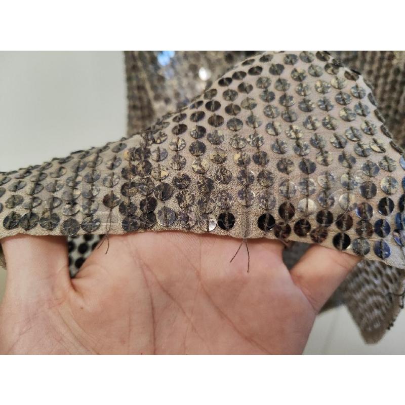 CANOTTA DONNA PINKO PAILLETTES BRONZATE TG.M | Mercatino dell'Usato Vinci - fraz. sovigliana 3