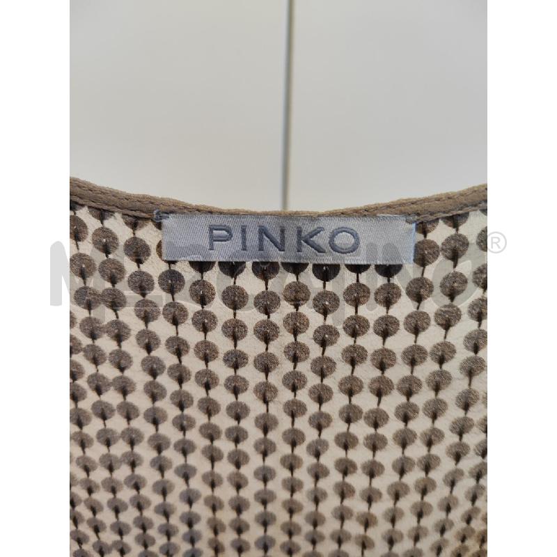 CANOTTA DONNA PINKO PAILLETTES BRONZATE TG.M | Mercatino dell'Usato Vinci - fraz. sovigliana 5