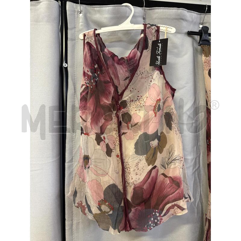 CANOTTA DONNA + GONNA MAX & CO FANTASIA ROSA TG.44 | Mercatino dell'Usato Vinci - fraz. sovigliana 2