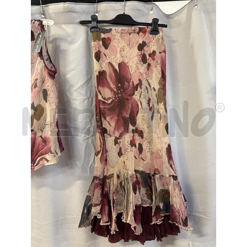 CANOTTA DONNA + GONNA MAX & CO FANTASIA ROSA TG.44 | Mercatino dell'Usato Vinci - fraz. sovigliana 3