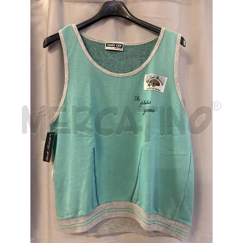 CANOTTA UOMO TAKE OFF VERDE ADIDAS TG.7 | Mercatino dell'Usato Vinci - fraz. sovigliana 1