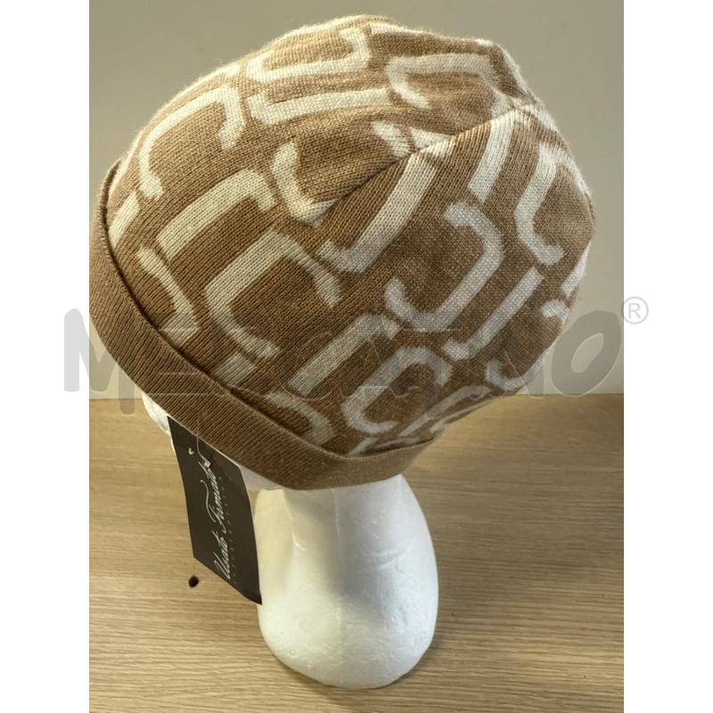 CAPPELLO DONNA ROBERTO CAVALLI BEIGE SCRITTE | Mercatino dell'Usato Vinci - fraz. sovigliana 1