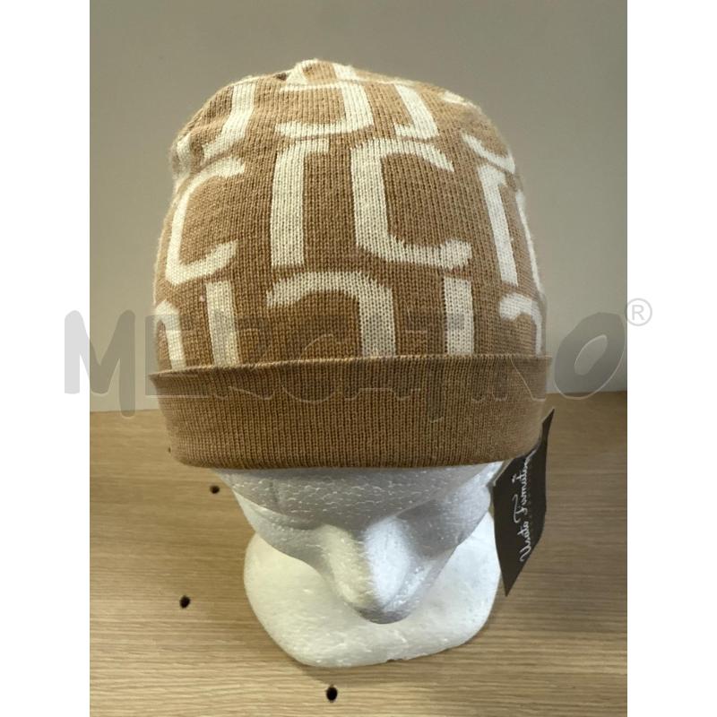 CAPPELLO DONNA ROBERTO CAVALLI BEIGE SCRITTE | Mercatino dell'Usato Vinci - fraz. sovigliana 2